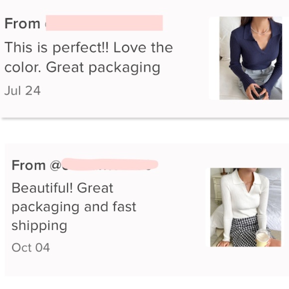 Navy Blue Rib Knit Polo Long Sleeve Sweater Shirt  V-Neck Stretchy - Picture 11 of 11